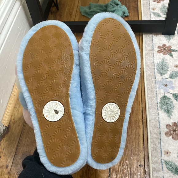Size 9 Ugg SLING BACK SLIPPERS COTTON CANDY COLORS - Picture 6 of 8